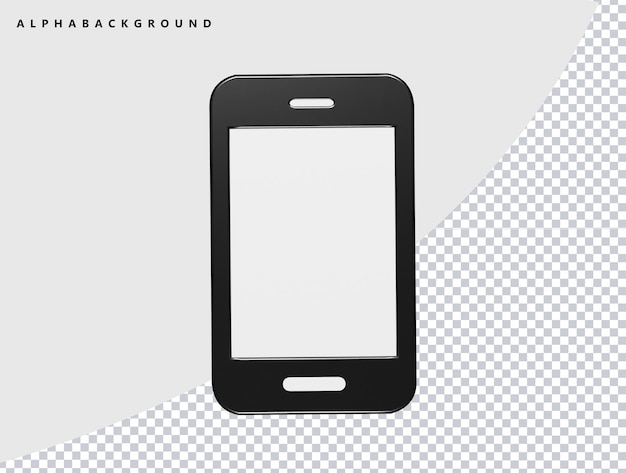 Illustration du modèle de téléphone en 3D