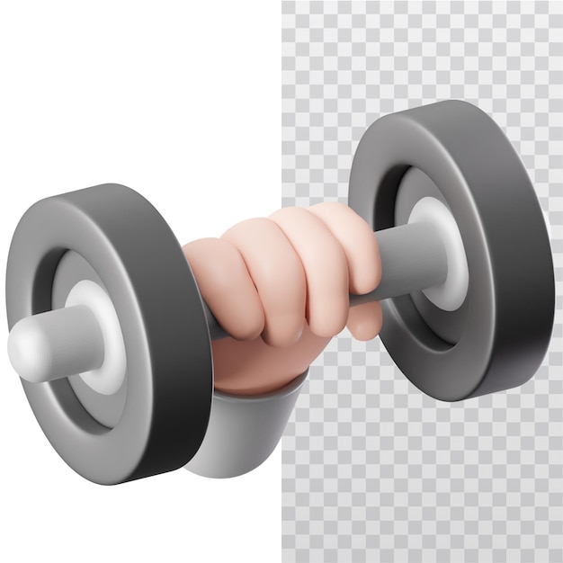 Illustration d'entraînement à l'icône 3D