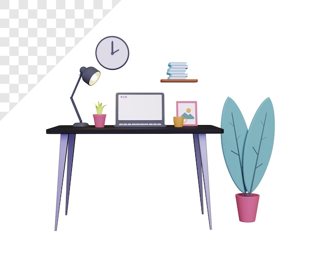 illustration de l'établi 3D