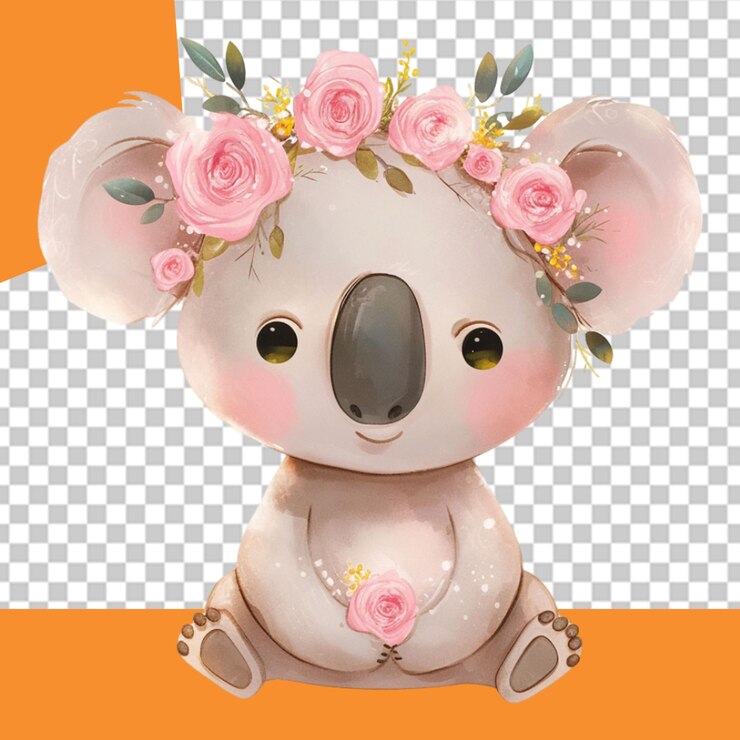 PSD illustration de la garderie en png