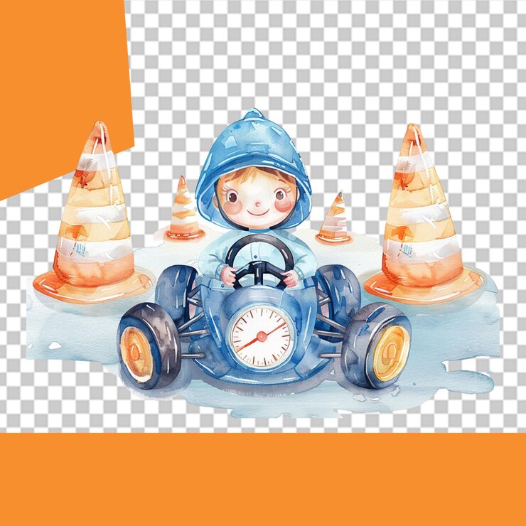 PSD illustration de la garderie en png