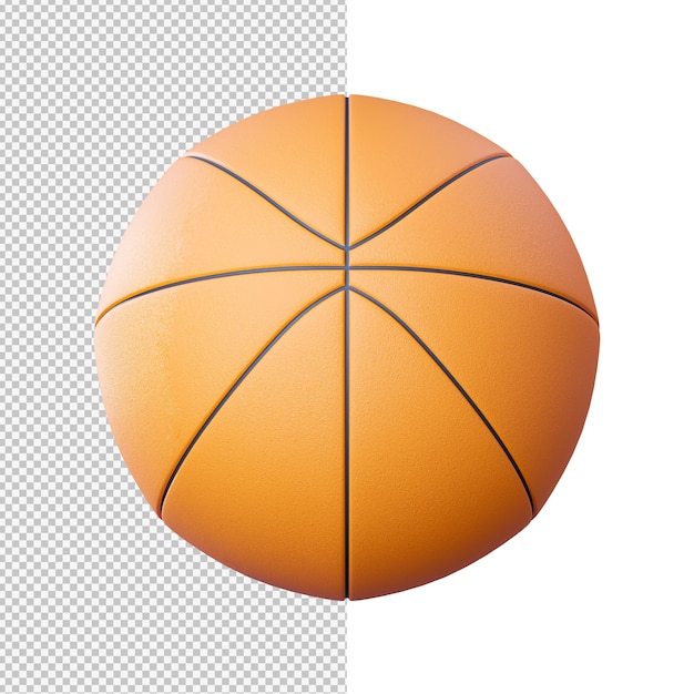 PSD illustration isolée de basket-ball