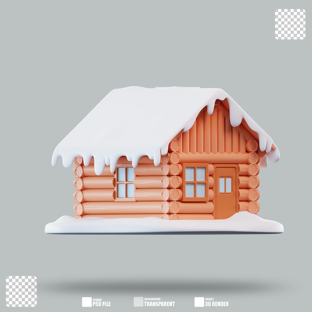 Illustration de la maison d'hiver 3