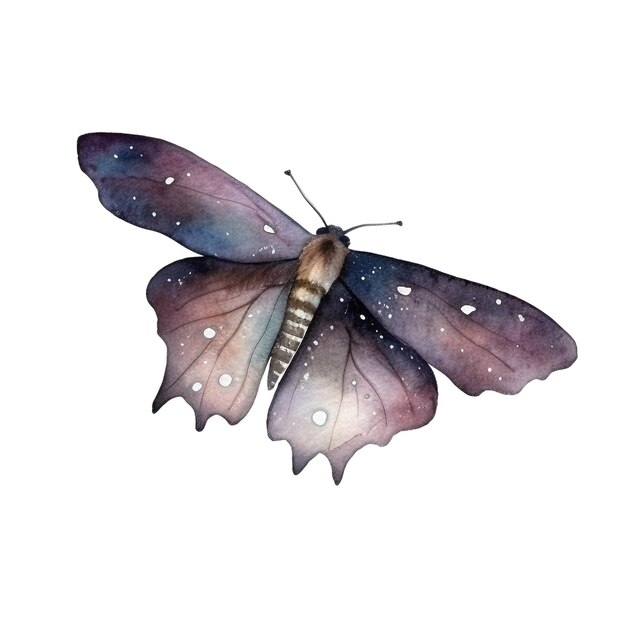 Illustration De Papillon Dessinée à La Main