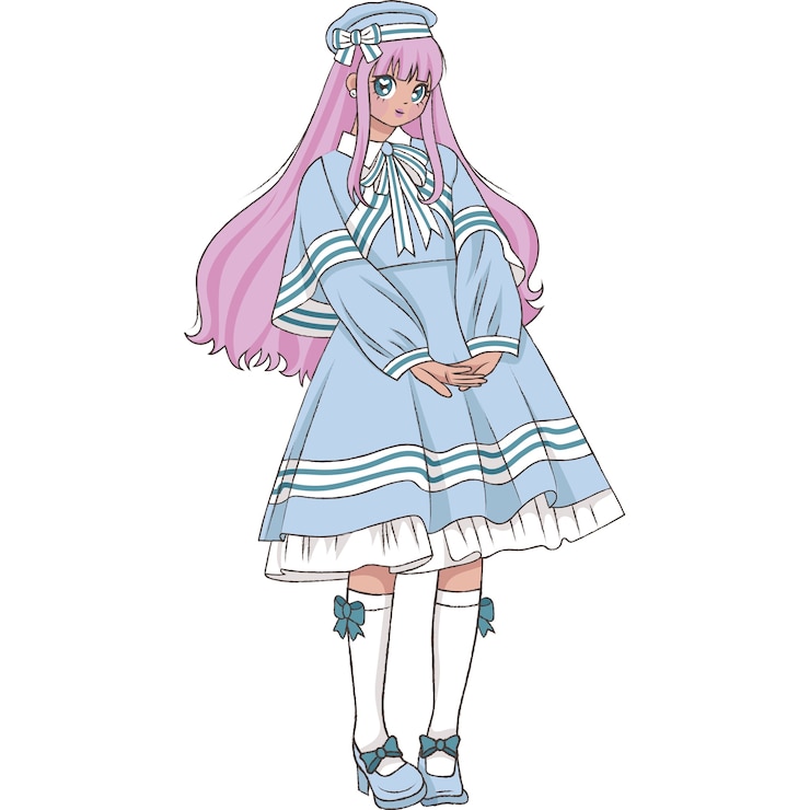 PSD illustration de personnages d'anime