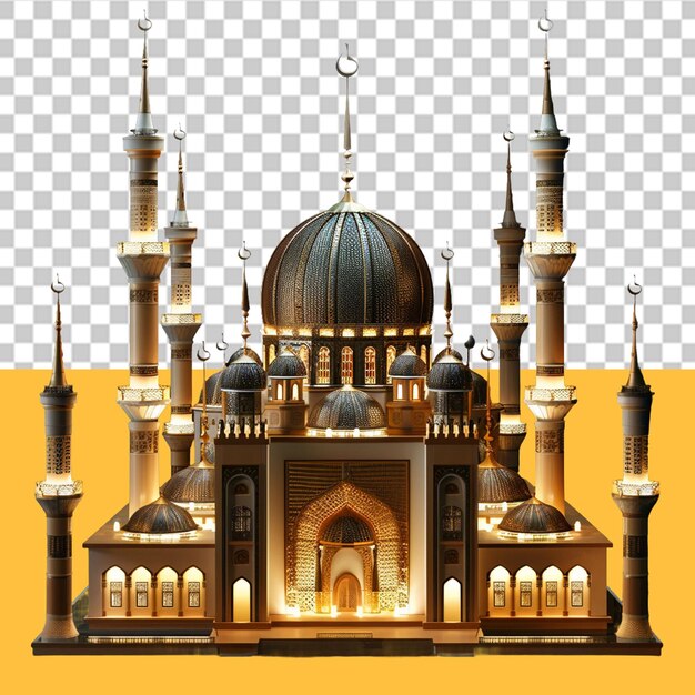 PSD l'illustration en png de ramadan kareem