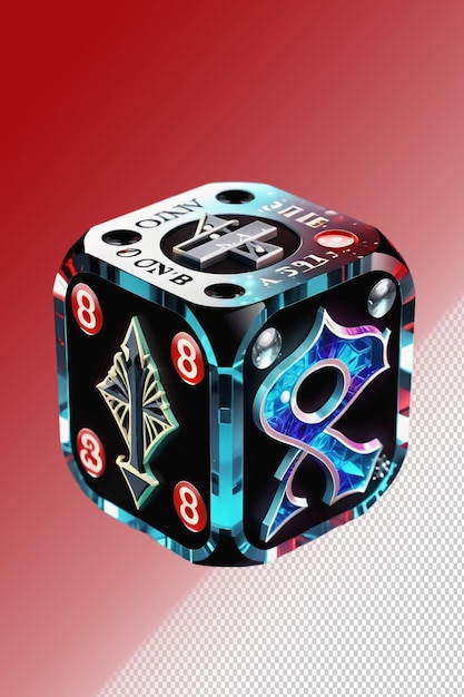 Illustration Psd 3d Casino Isolé Sur Un Fond Transparent