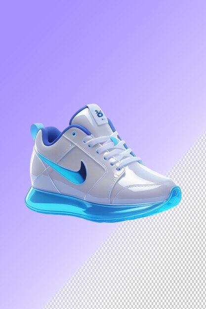 Illustration Psd 3d Des Chaussures Isolées Sur Un Fond Transparent