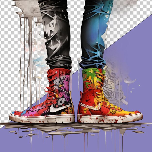 PSD illustration réalisée par fashionista png