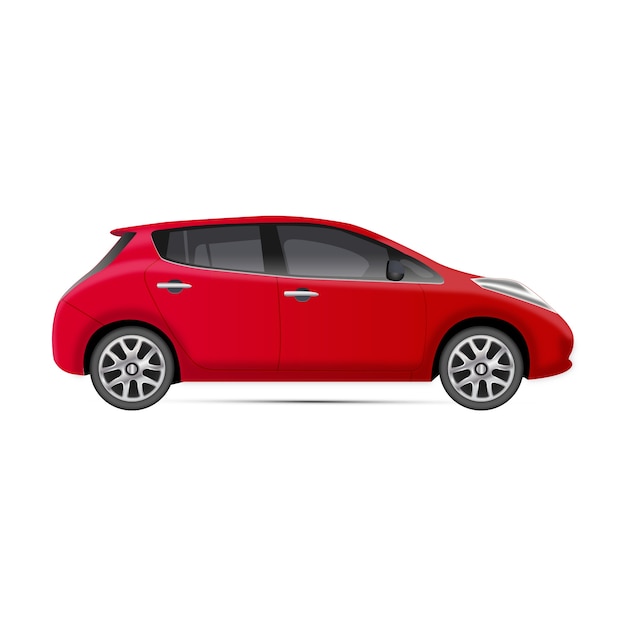 Illustration réaliste d'une voiture