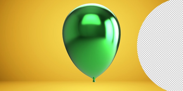 Illustration De Rendu 3d De Ballons Pour La Célébration Ou La Fête D'anniversaire