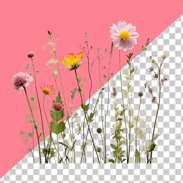 PSD illustration de la saison de printemps png