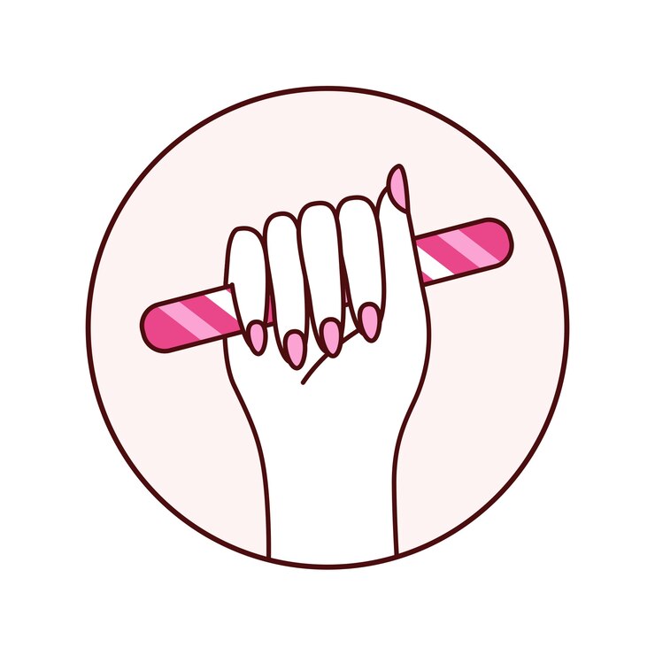 PSD illustration de studio d'ongles