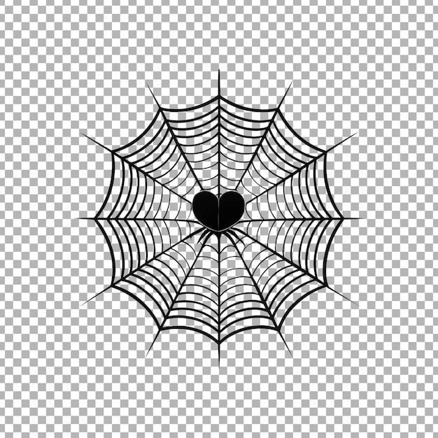 Illustration von Clipart Heart Spider