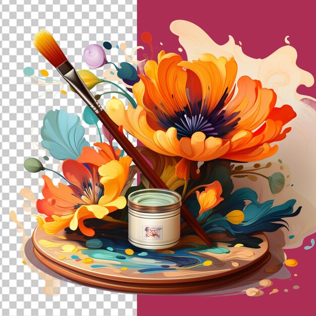 PSD illustration zum weltkunsttag png