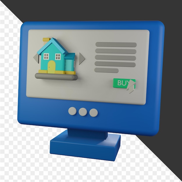 Illustrations en 3D de l'immobilier