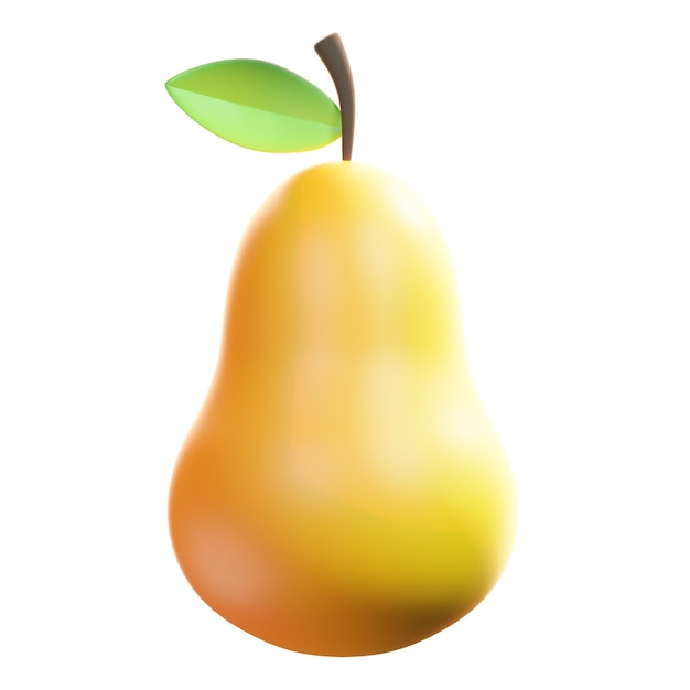 Illustrations d'aliments en 3D Icones en 3D