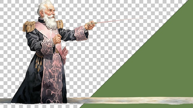 PSD illustrations du magicien en png