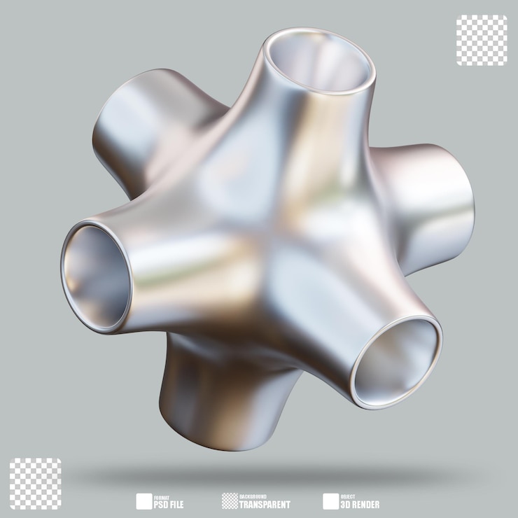 PSD illustrazione 3d buttweld