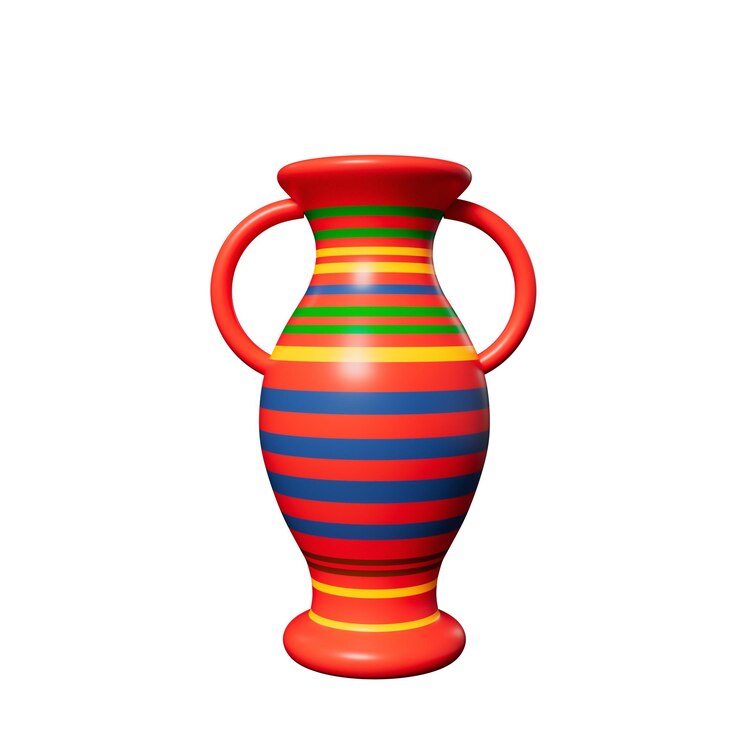 PSD illustrazione 3d degli elementi dell'africa
