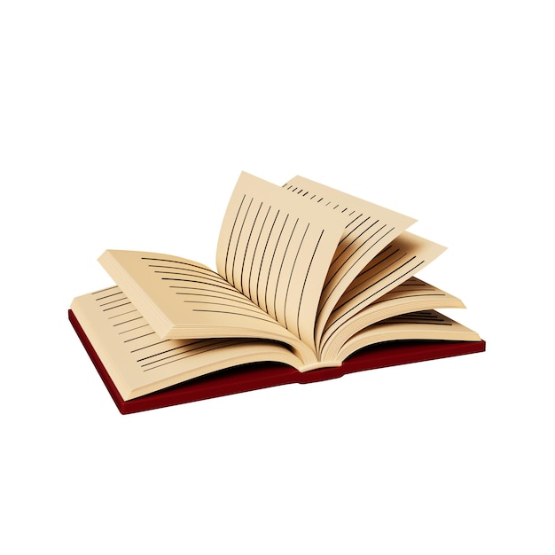 Illustrazione 3D degli elementi scolastici