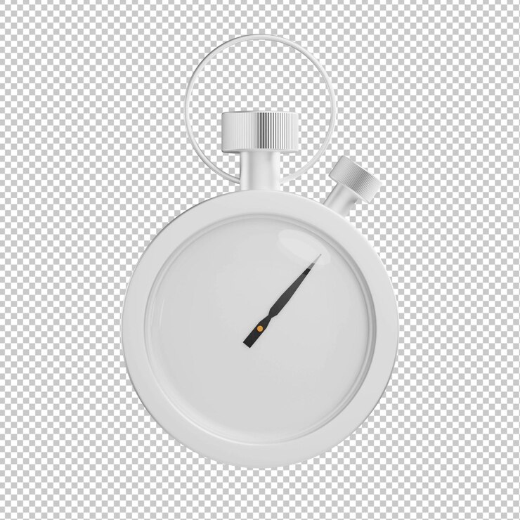 illustrazione 3d del cronometro