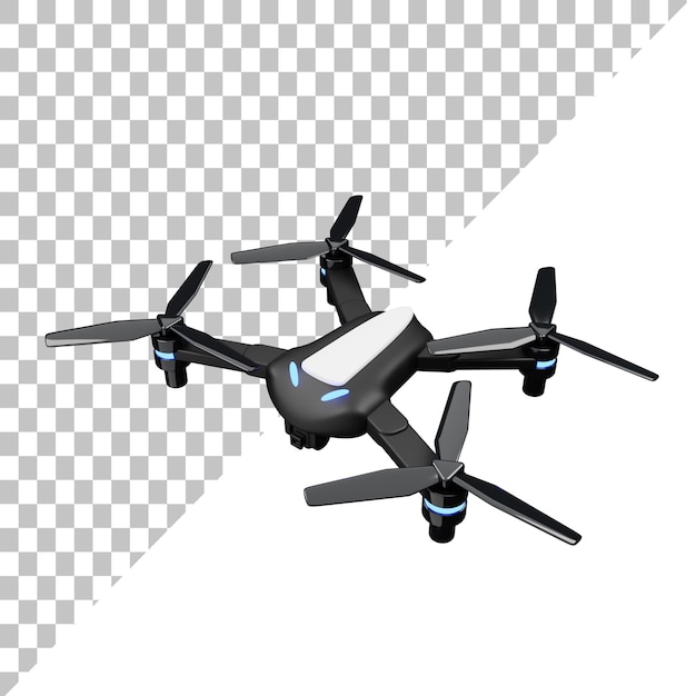 Illustrazione 3D del drone