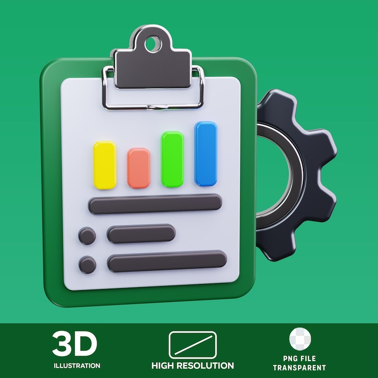 PSD illustrazione 3d dell'amplificatore psd