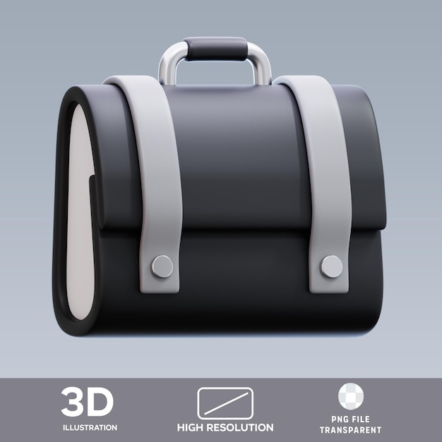 Illustrazione 3D della valigetta PSD