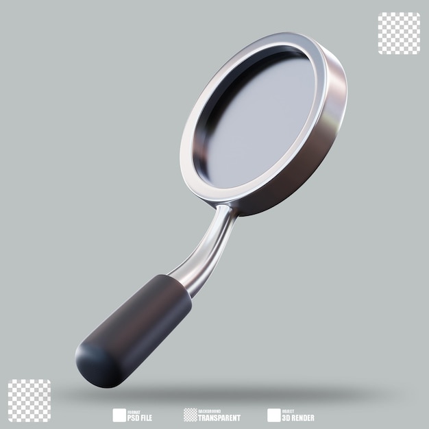 Illustrazione 3D dello specchio della bocca 2