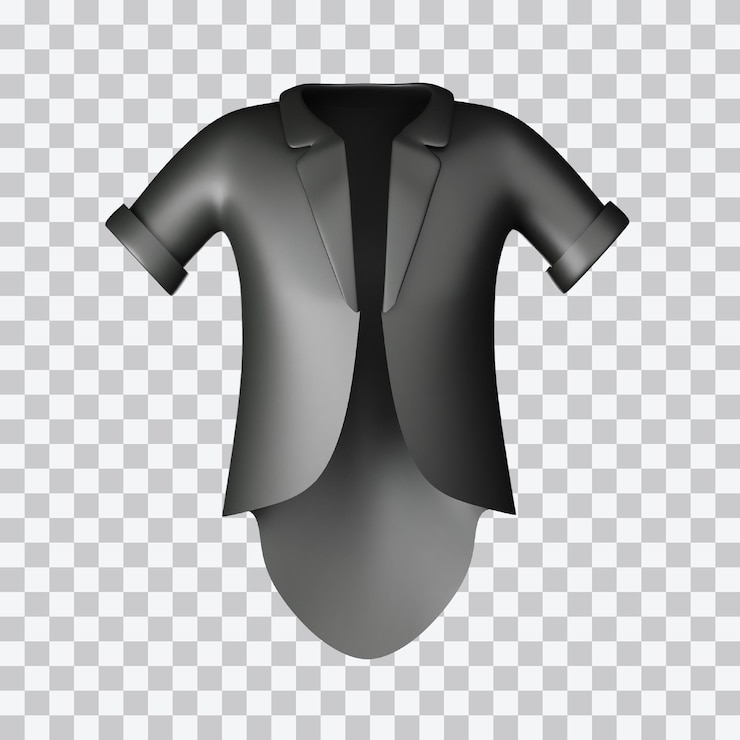 PSD illustrazione 3d di blazer