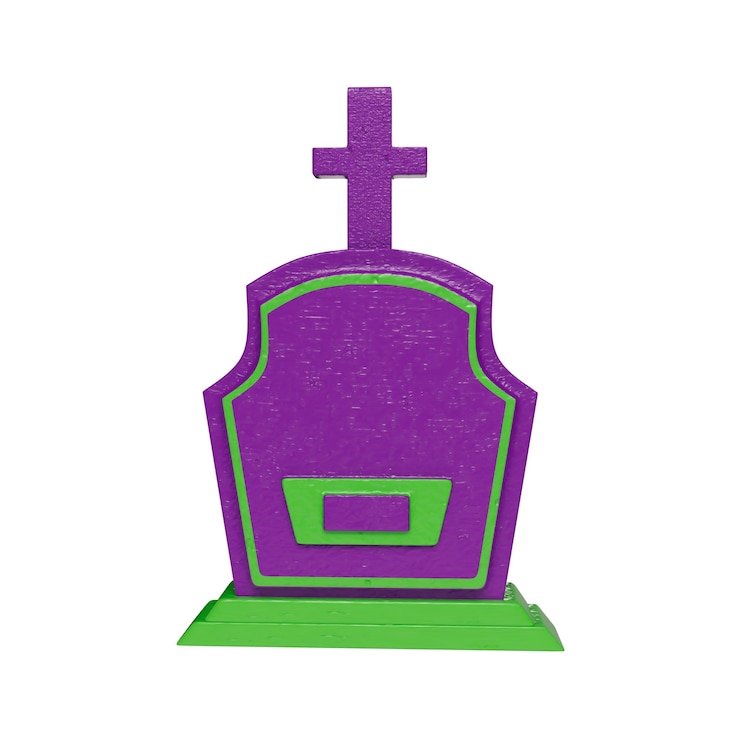 PSD illustrazione 3d di halloween