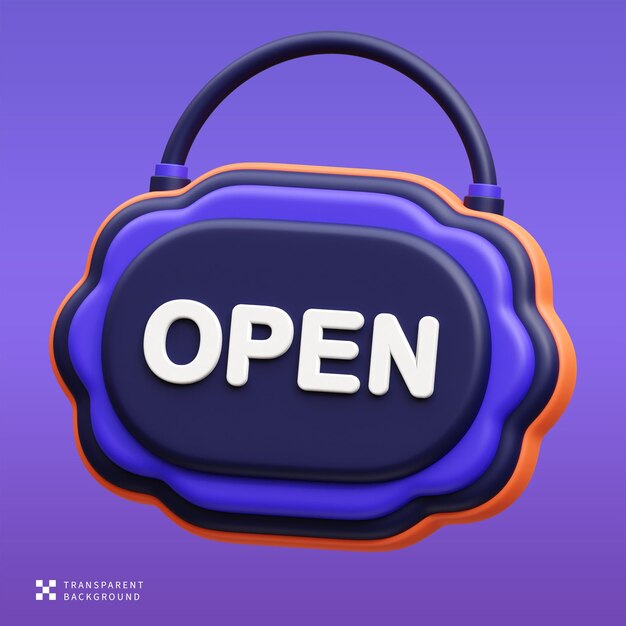 Illustrazione 3D di PSD Open Board