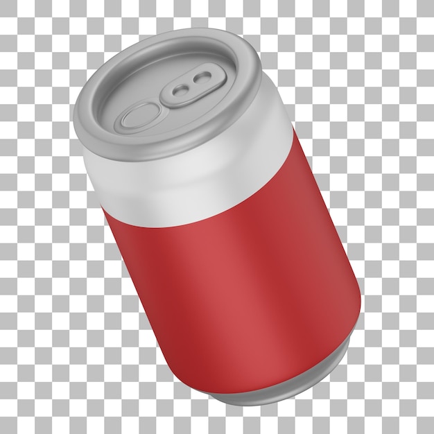Illustrazione 3D di soda
