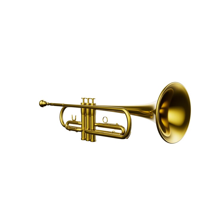 PSD illustrazione 3d di strumenti musicali