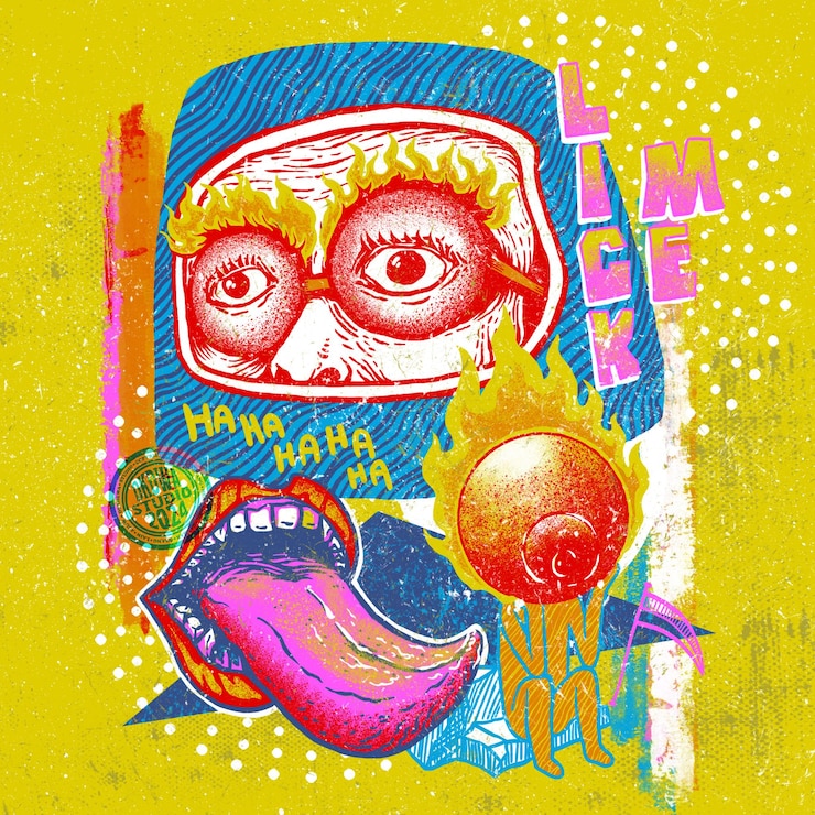 PSD illustrazione astratta