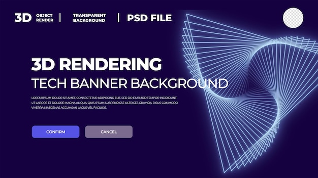 illustrazione del concetto di rete hitech con vari banner tecnologici