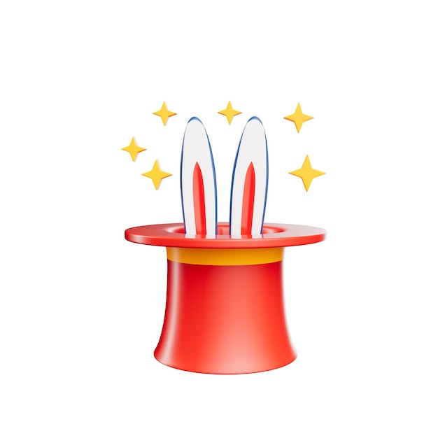 Illustrazione del pacchetto 3D del circo
