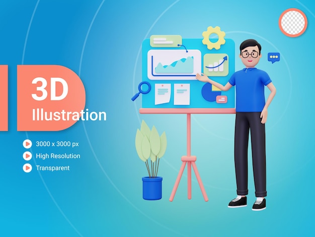 Illustrazione del rapporto di analisi 3d