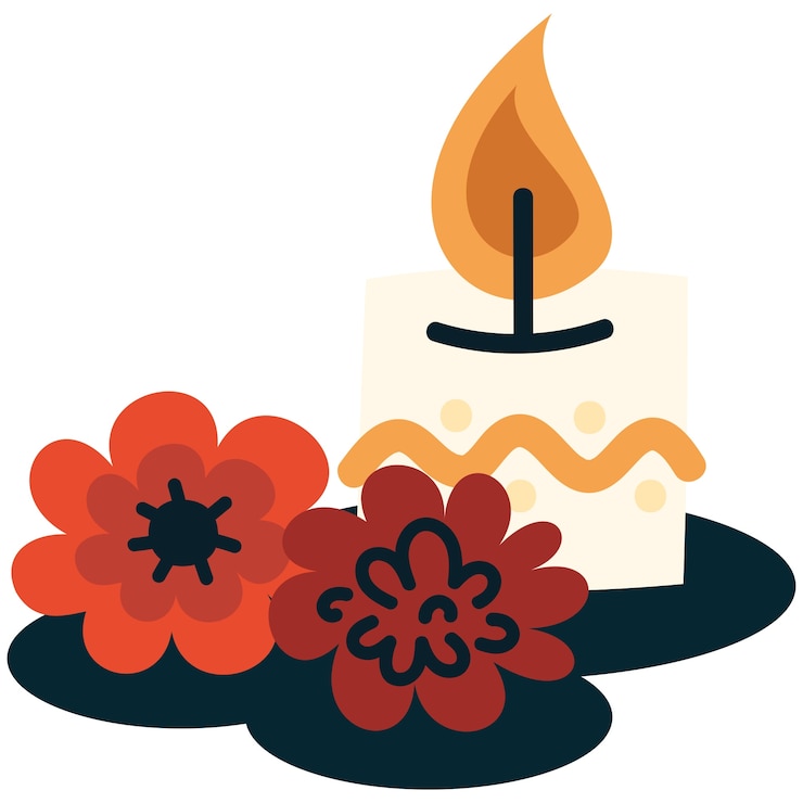 PSD illustrazione dell'elemento dia de muertos