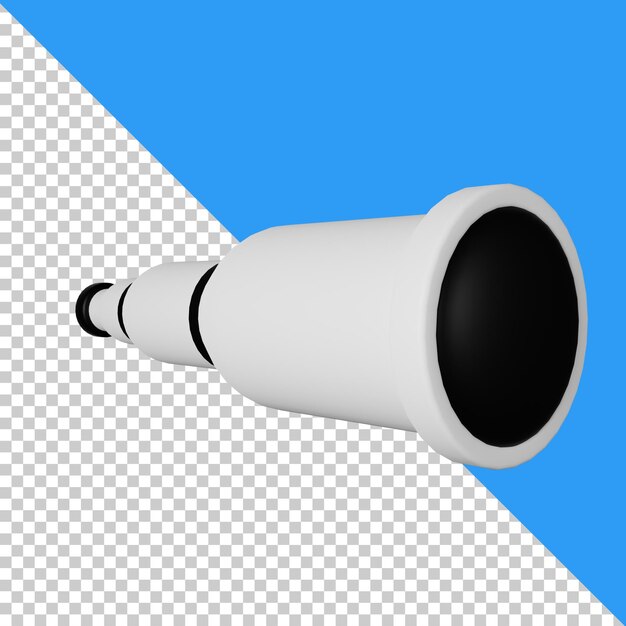 Illustrazione dell'icona 3D monoculare
