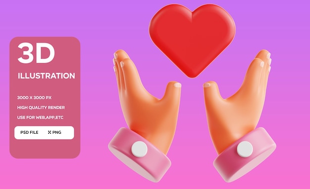 Illustrazione dell'oggetto Solidarità 3D