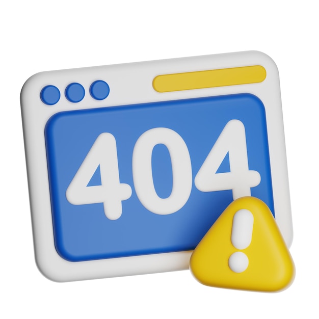 Illustrazione della pagina di errore 404