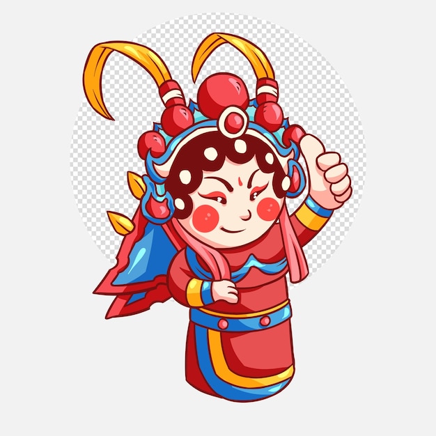 Illustrazione della tagliatella asiatica