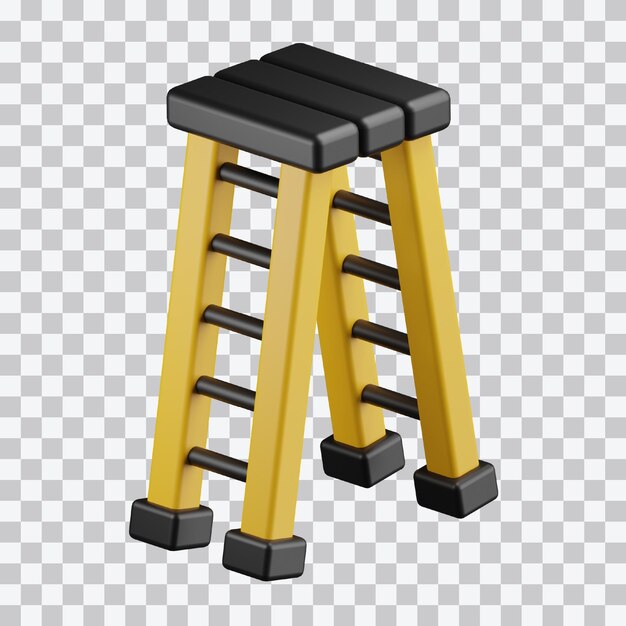Illustrazione delle scale 3d