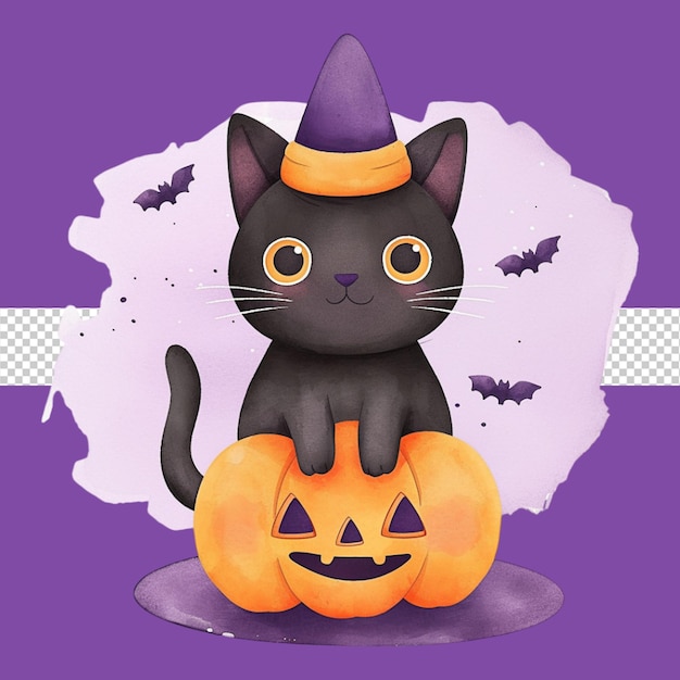 Illustrazione di cartoni animati di Halloween png