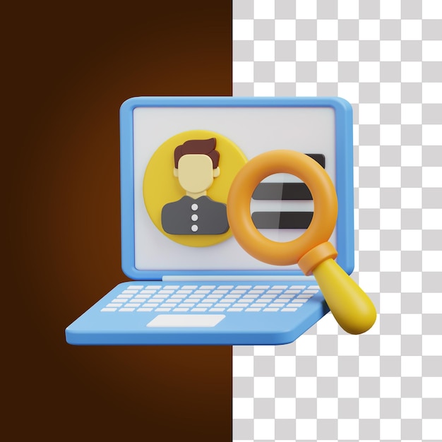 Illustrazione di controllo dello sfondo 3D