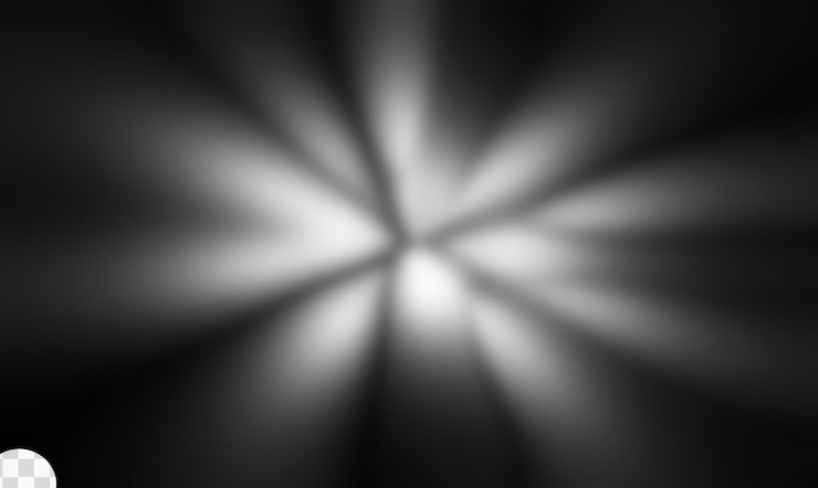 PSD illustrazione di effetti speciali di flare di luce psd