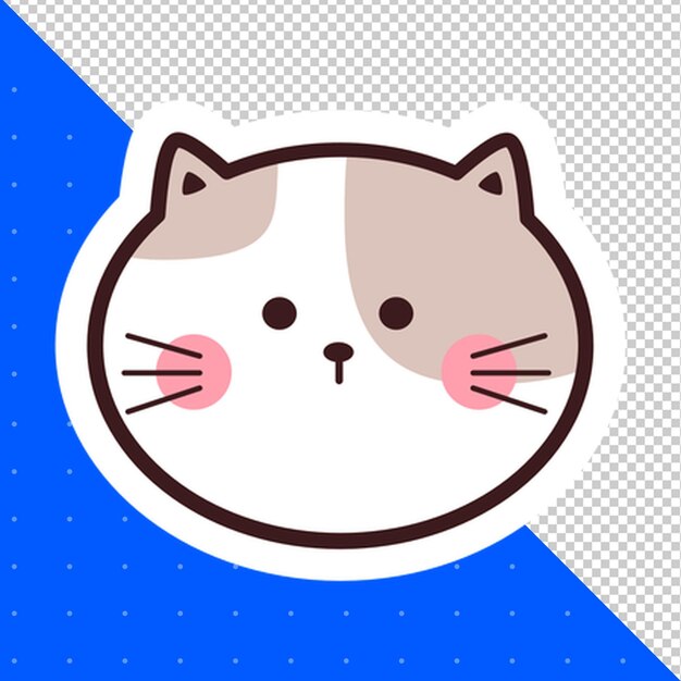 Illustrazione di mascotte di cartoni animati carinosi Cibi colorati ed emoji Tipo PNG Sfondio trasparente