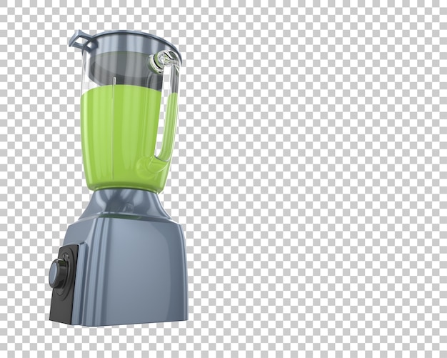 Illustrazione di rendering 3D del frullatore isolato su sfondo trasparente